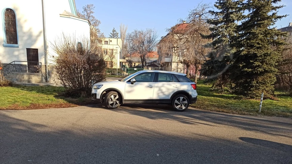 Неправилно паркиране в столичен парк