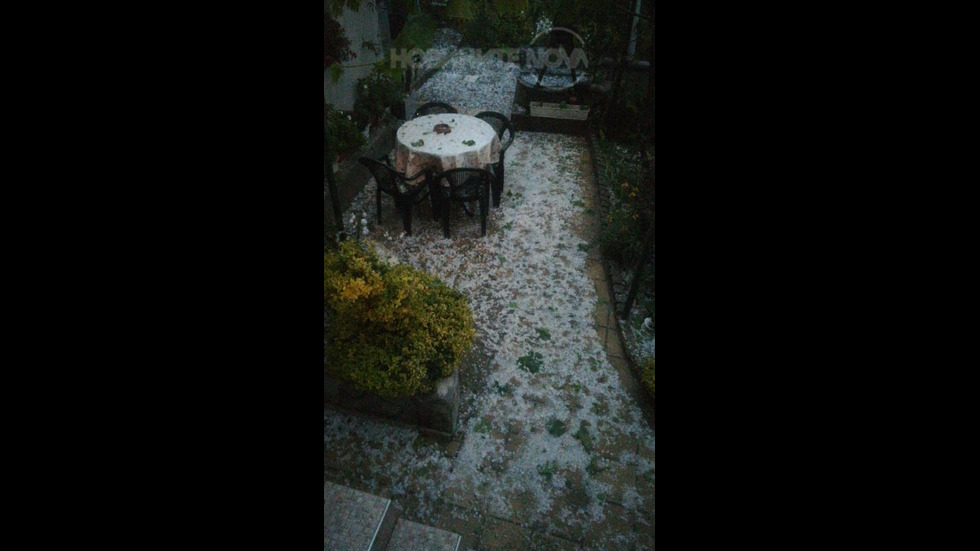 Унищожителна градушка във Варна