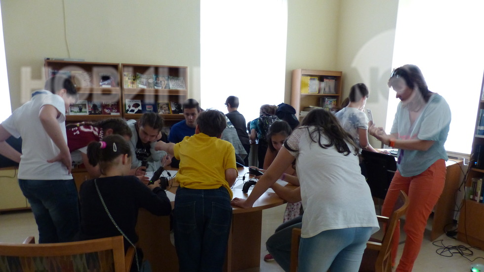 100 ученици се включиха в кампанията "На училище в Столична библиотека"