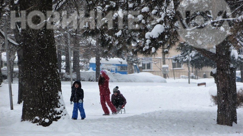 В парка