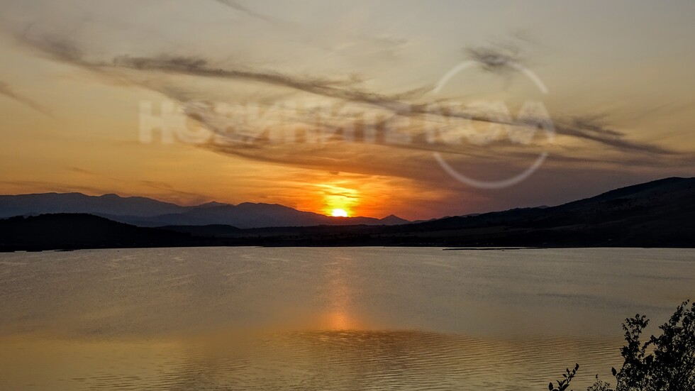 Неповторим залез над язовир "Огоста"