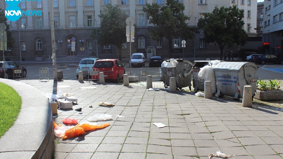 Мръсотия в европейската ни столица