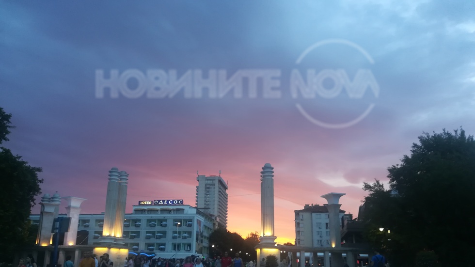 Небето над Варна