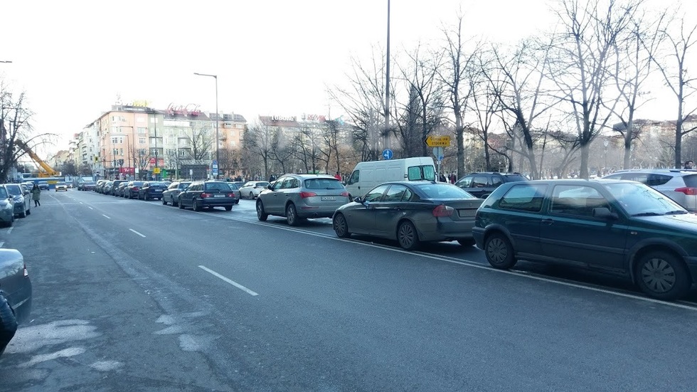 Конгрес на БСП - паркиране