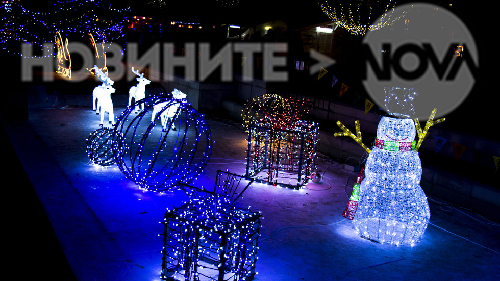 Коледна украса - Благоевград