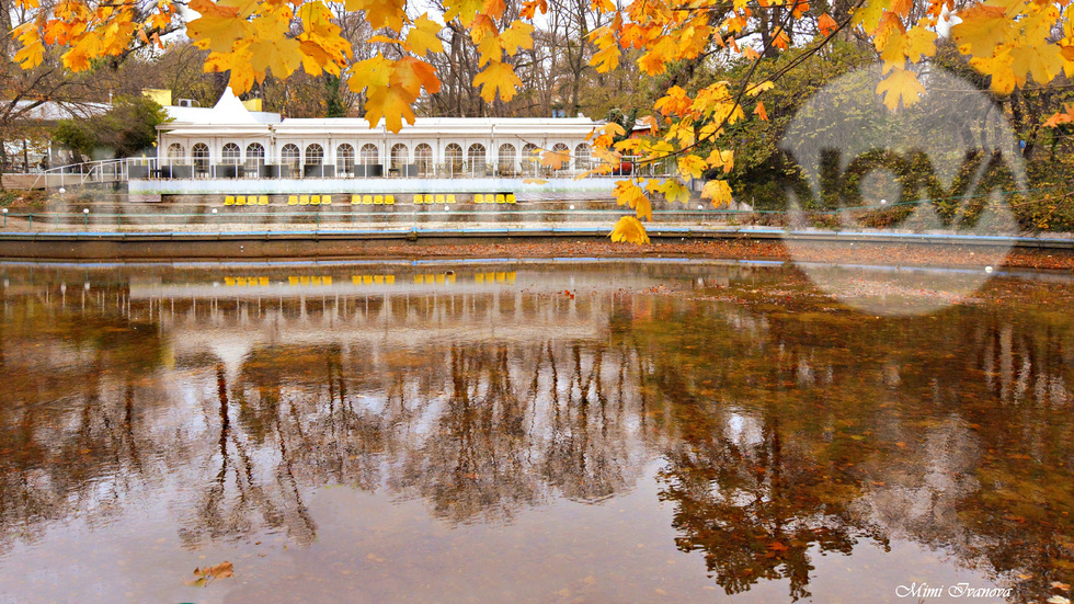Приказна късна есен в парка на Варна