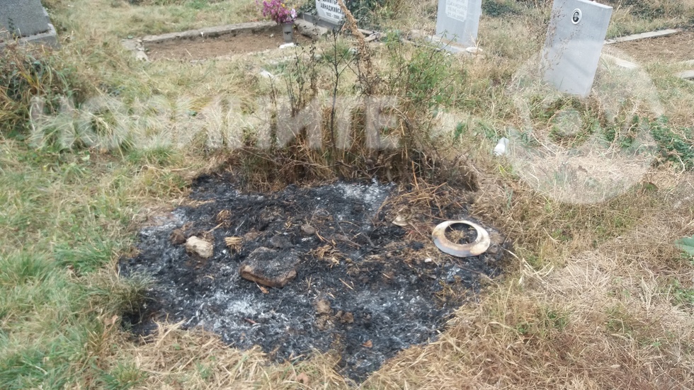 Как се почиства гробищния парк в Ихтиман