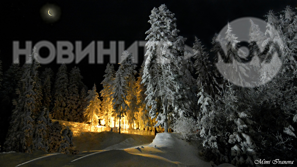 Вълшебна зимна нощ в Боровец