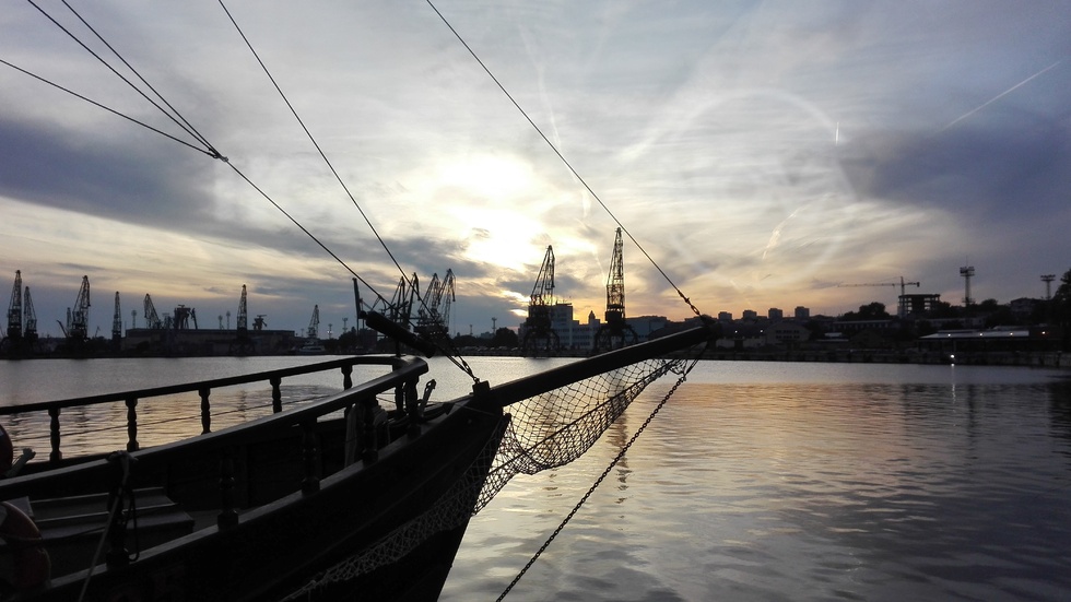 Красив залез!