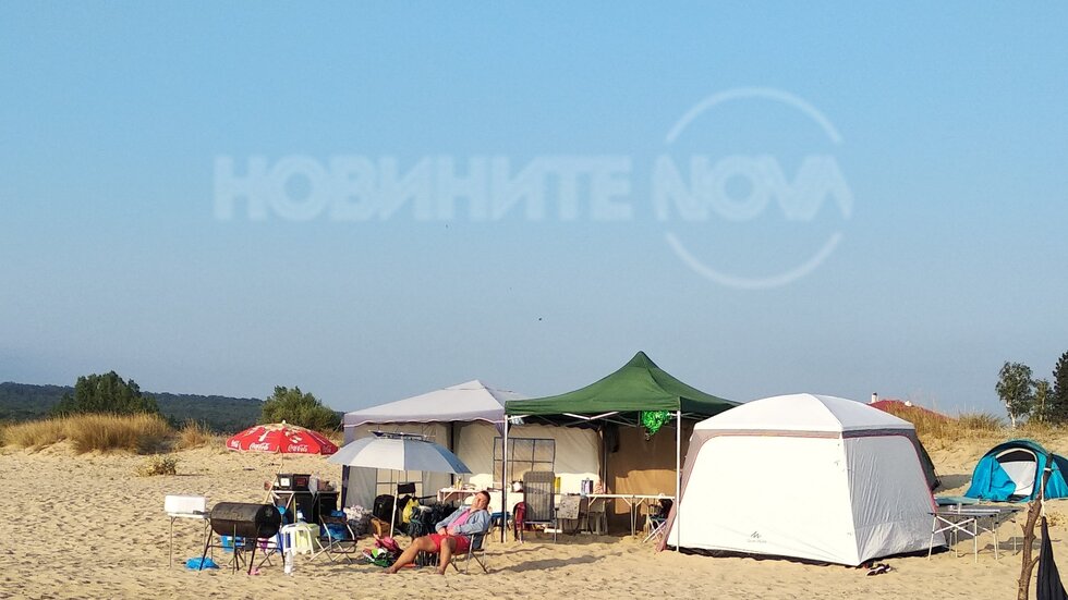 Диво къмпингуване в Шкорпиловци