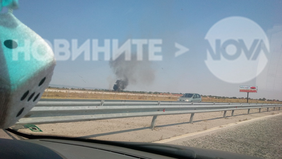 Пожар в село между Пловдив и Първомай