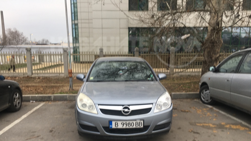 Нагло паркиране в град Русе