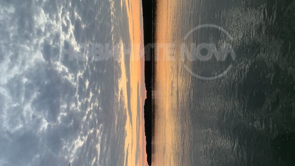 Залез над река Дунав