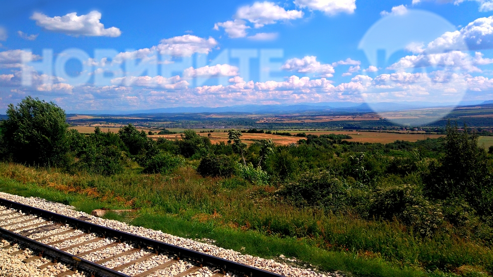 Поглед от влака Варна-София