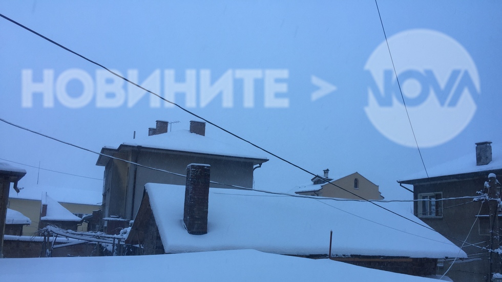 Снежна обстановка в Горна Оряховица