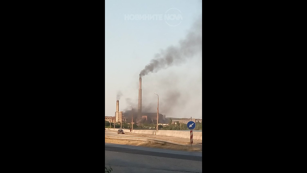 Замърсяване на въздуха в Гълъбово