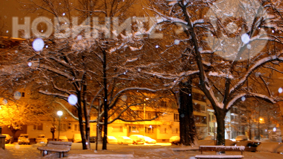 Зимна нощна приказка от Плевен