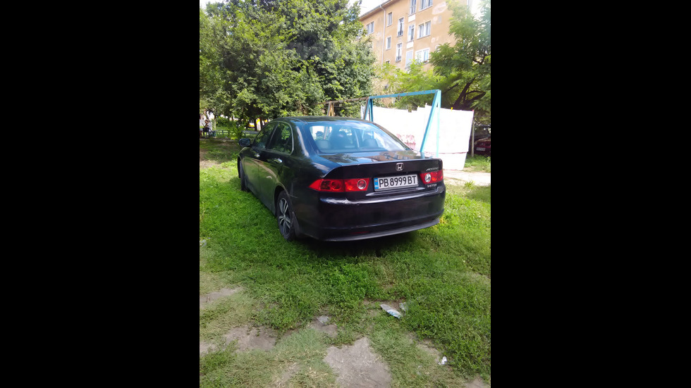 Паркиране в "зелена" зона в Пловдив