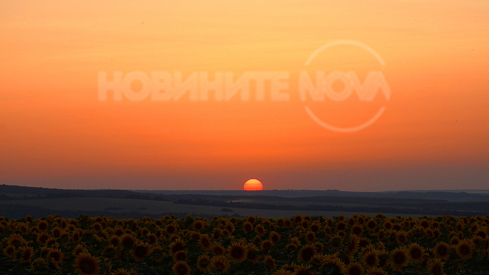 Красивият залез на 1 Юли!