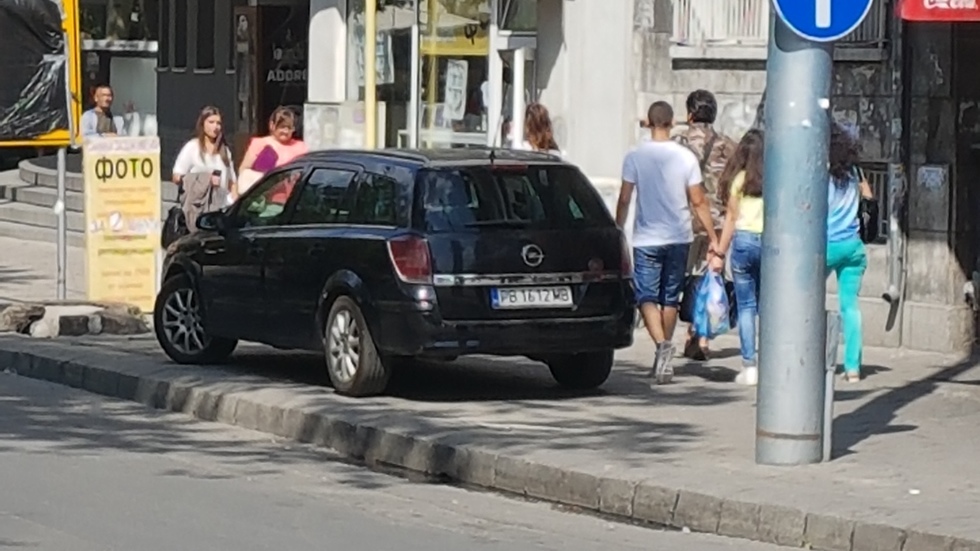 Наглост в центъра на Пловдив