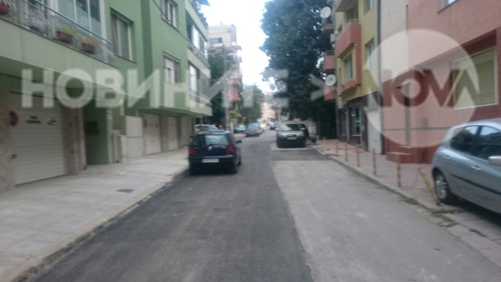 Ремонтирана улица във Варна