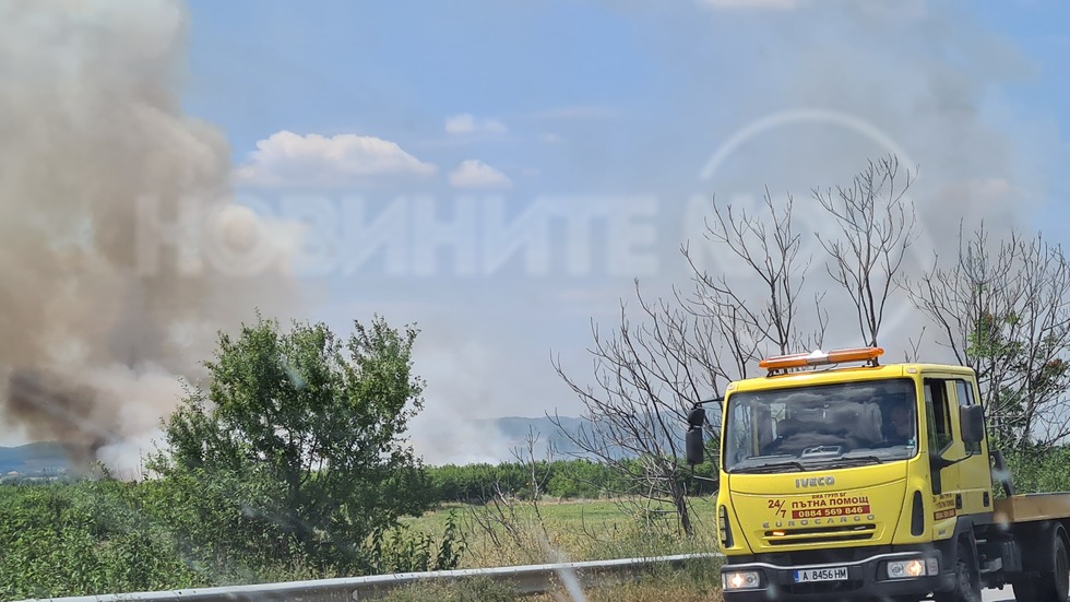 Задръстване около Ракитница в посока София