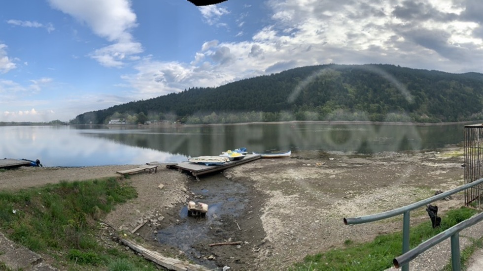 Нивото на водата на Панчаревкото езеро
