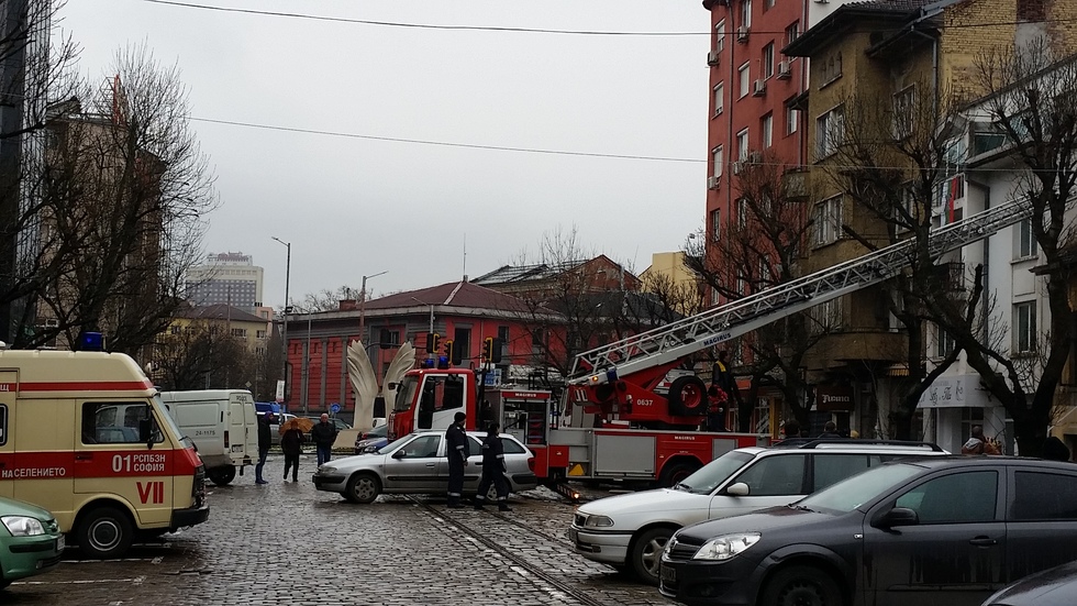 Хроника на поредния предизвестен пожар в центъра на София