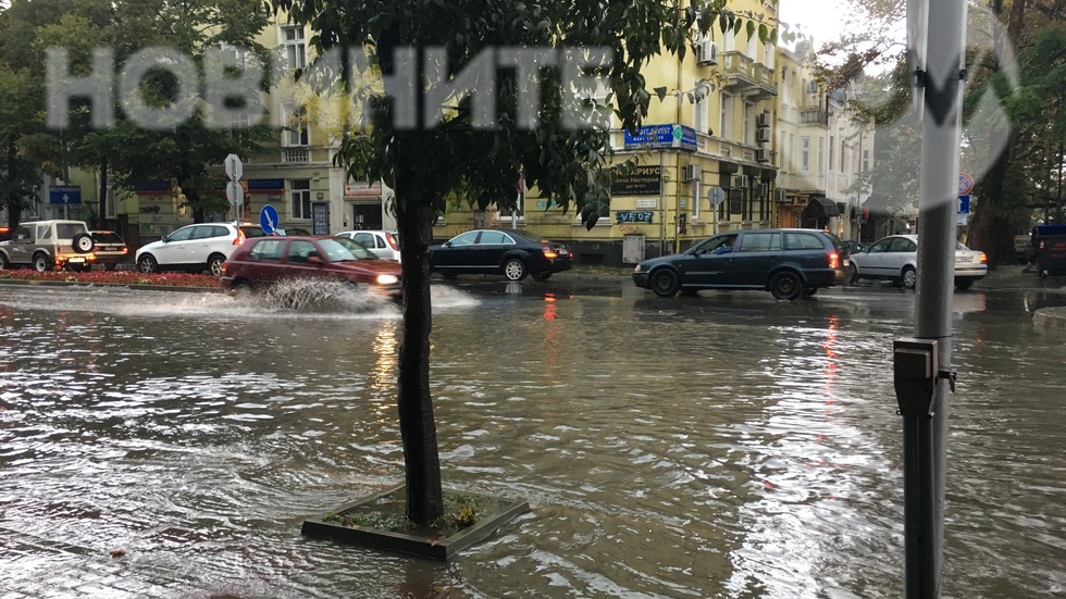 Дъжд във Варна