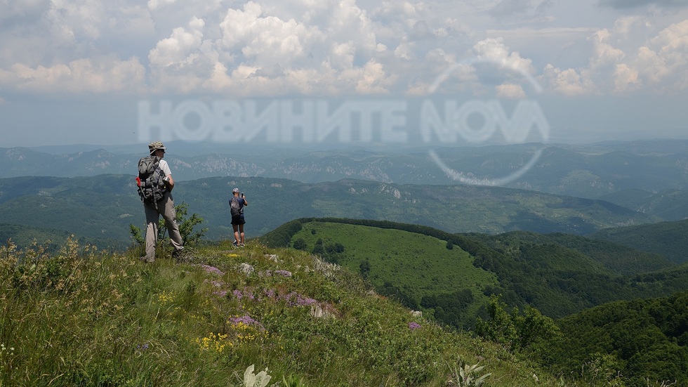 Хората и планината!