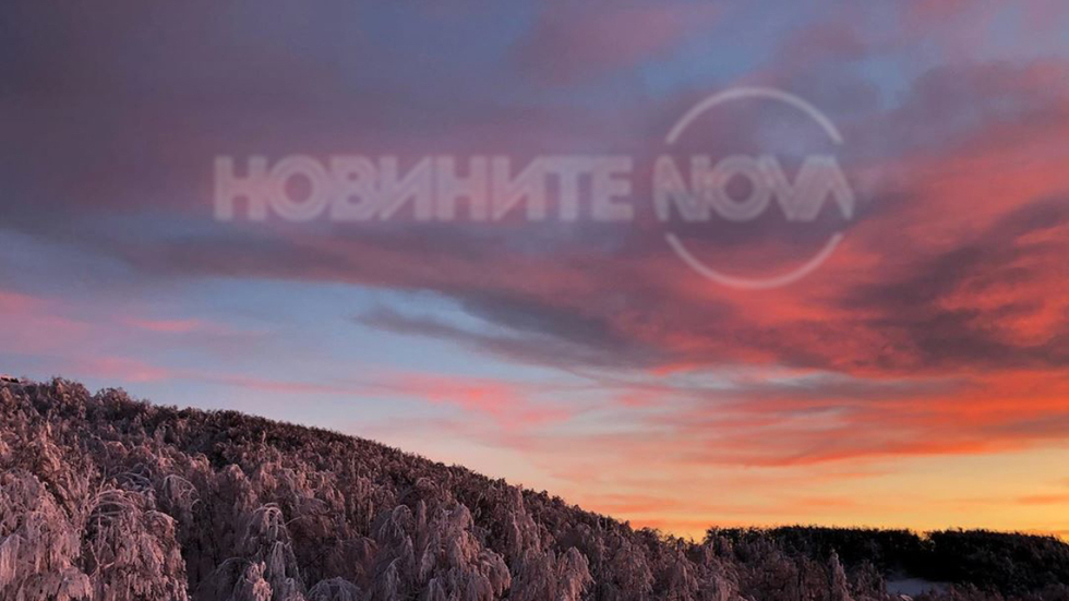 Залез в планината