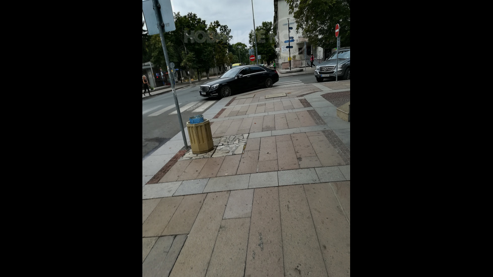 Неправилно паркиране в Стара Загора