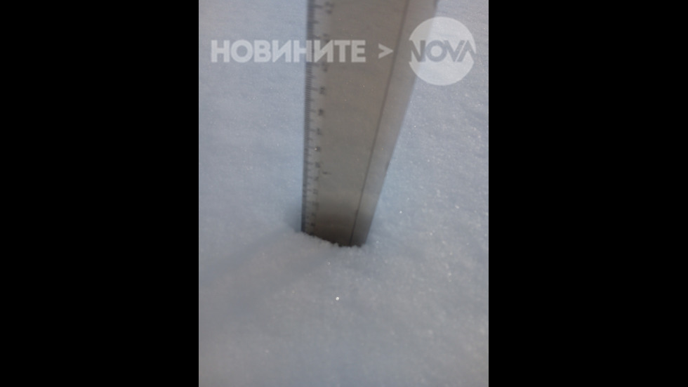 Дълбок сняг в Монтана - 30см