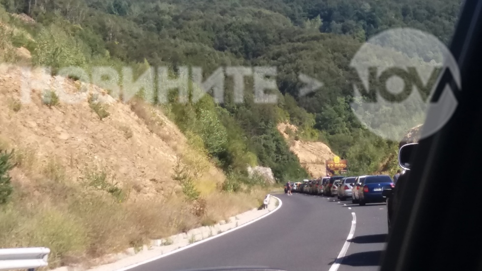 Задръстване на "Маказа"