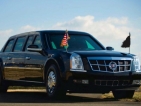 Бронираният автомобил на Обама се заклещи