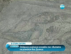 Откриха уникална мозайка със свитата на римския бог Дионис