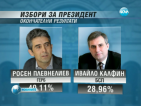 ЦИК обяви окончателните резултати за първия тур на президентските избори