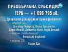 Няма нередности при прехвърлянето на субсидии от независими депутати към партии