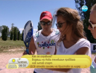 Никол Станкулова и Йоана Гочева играха в турнир по плажен тенис