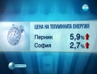 Парното и топлата вода поскъпват в шест града на страната