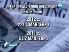 Преките чуждестранни инвестиции са нараснали 4 пъти