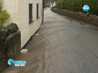 Проливен дъжд предизвика огромни наводнения в Югозападна Англия