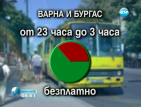 Варненци и бургазлии пътуват безплатно в новогодишната нощ