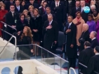Бионсе пяла на плейбек на клетвата на Обама