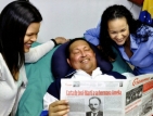 Чавес отново в Каракас, обеща да живее и да триумфира