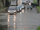 Порой наводни улиците на Русе