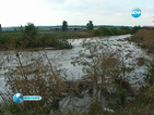Два квартала в Димитровград под вода след проливен дъжд