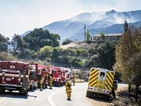 1 600 пожарникари се борят с пожара в Калифорния