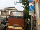 Автобуси с протестиращи паркират неправилно в столицата