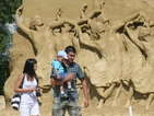 Фигури от пясък оживяват в Южния парк